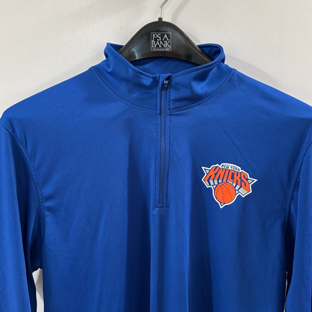 New York Knicks Quarter Zip Large